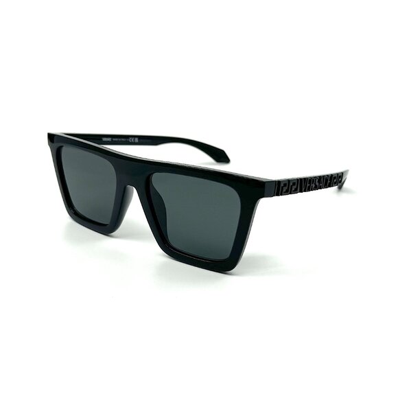 Versace VE4468U GB1/87 Black Dark Grey Sunglasses - Picture 4 of 9